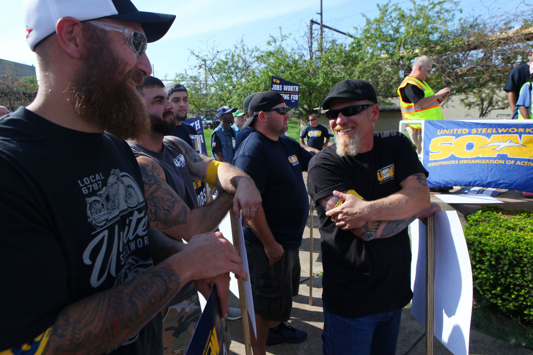 Gallery: Steelworkers rally in Gary